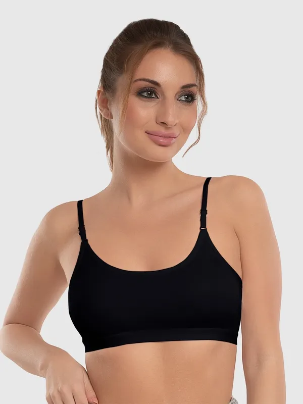 Black_Cotton_Sports_Bra_For_Women