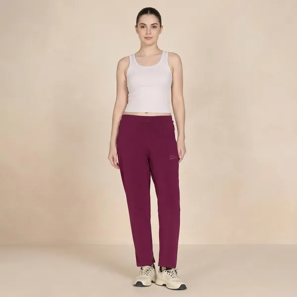 Maroon_Cotton_Casual_Trousers_For_Women