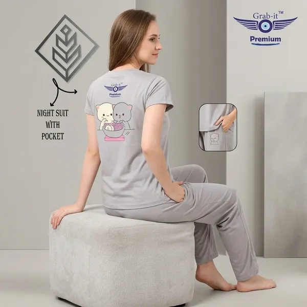 Grey_Cotton_Night_Suit_For_Women