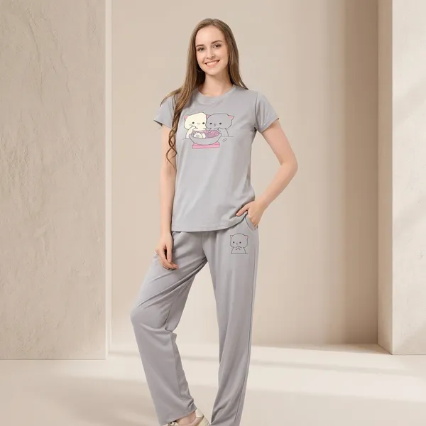 Grey_Cotton_Night_Suit_For_Women