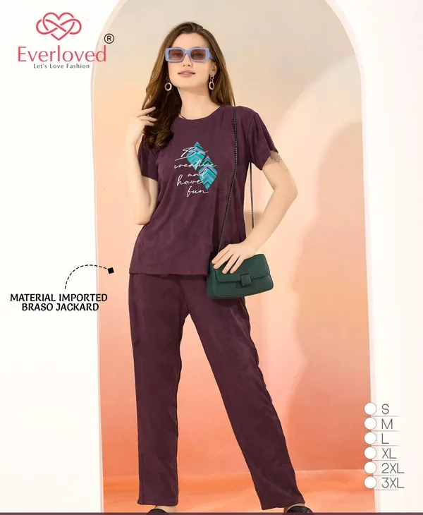 Purple_Cotton_Lounge_Set_For_Women