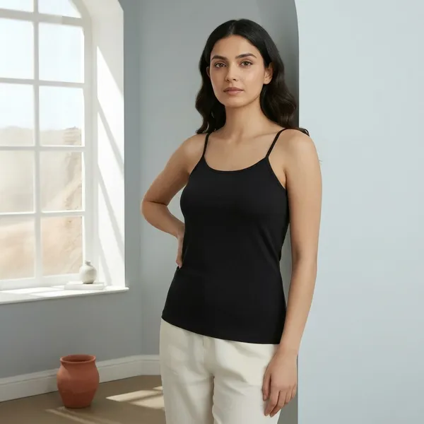 Black_Cotton_Camisole_Top_For_Women