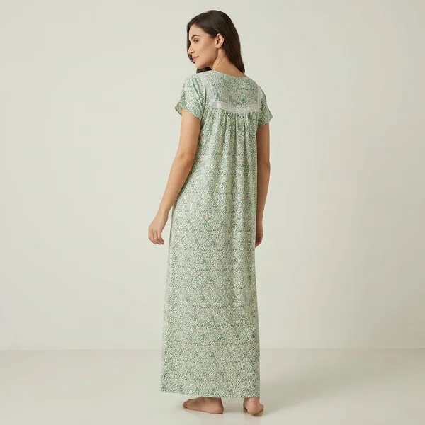 Green_Cotton_Nighty_For_Women