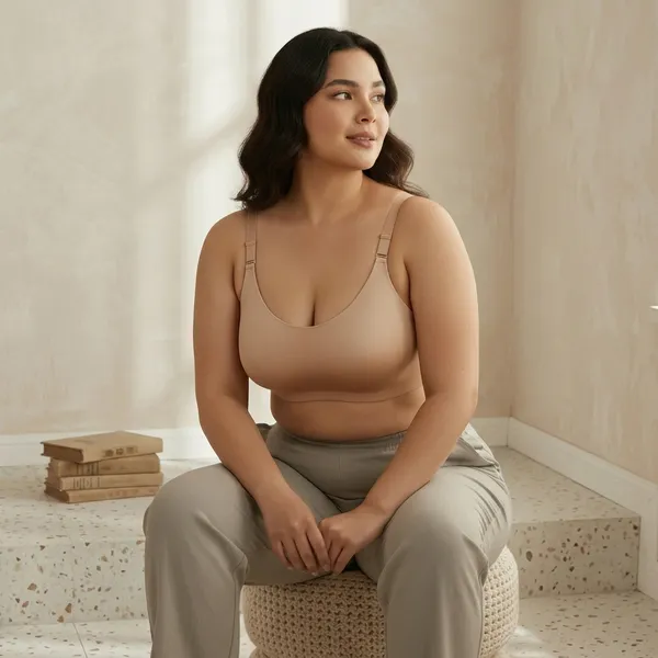 Beige_Cotton_Seamless_Bra_For_Women
