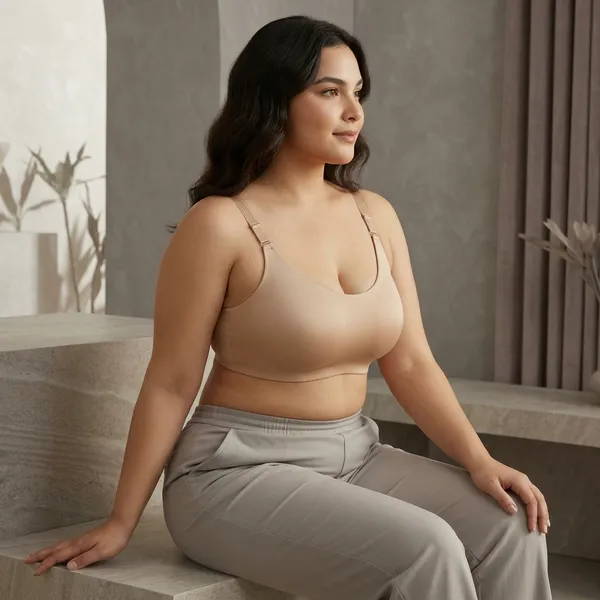 Beige_Cotton_Seamless_Bra_For_Women