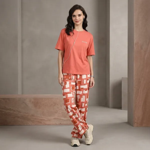 Red_Cotton_Co-Ord_Set_For_Women