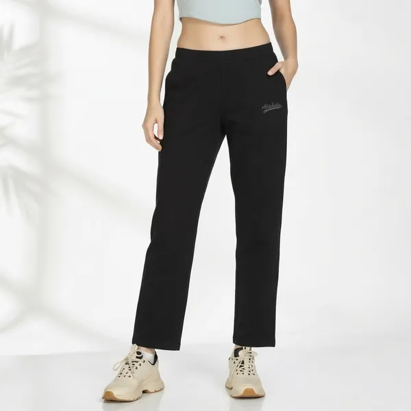 Black_Cotton_Loungewear_Bottom_For_Women