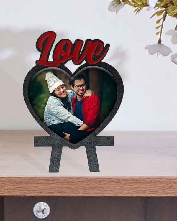 Love_Heart_Shaped_Photo_Frame-Black_and_Brown_Cardboard