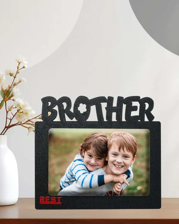 Brother_Photo_Frame-Black_Color_in_Cardboard_Rectangle_Shape