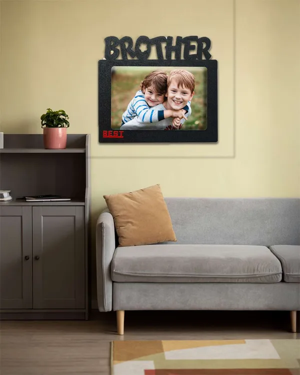 Brother_Photo_Frame-Black_Color_in_Cardboard_Rectangle_Shape