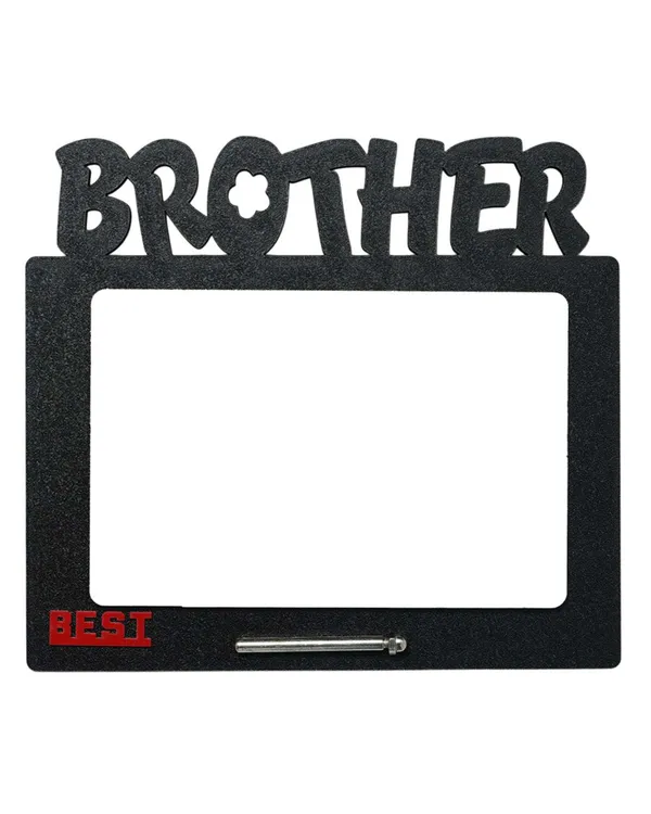 Brother_Photo_Frame-Black_Color_in_Cardboard_Rectangle_Shape