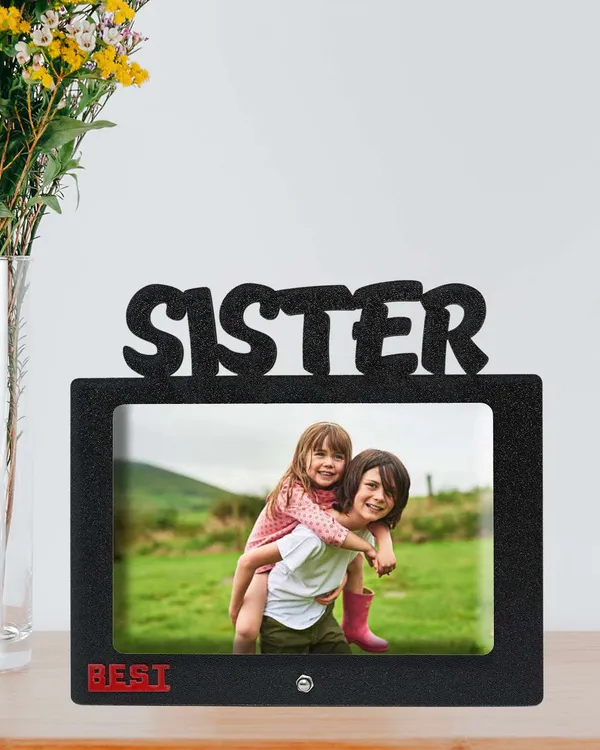 Sister_Photo_Frame-Black_Color_Cardboard