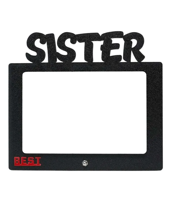 Sister_Photo_Frame-Black_Color_Cardboard