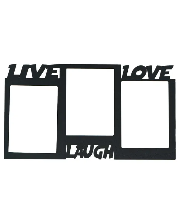 Live_Laugh_Love_Photo_Frame-Black_Cardboard_Rectangle_Shaped