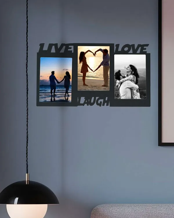 Live_Laugh_Love_Photo_Frame-Black_Cardboard_Rectangle_Shaped