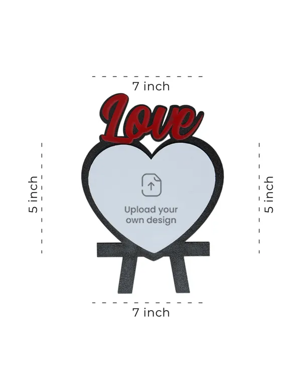 Love_Heart_Shaped_Photo_Frame-Black_and_Brown_Cardboard
