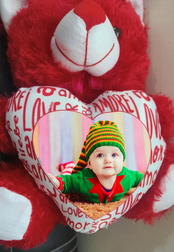Valentine_Teddy_Bear_Pillow-Red_Acrylic_Fur_Teddy_Bear_Heart_Shaped