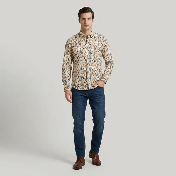 Multicolor_Cotton_Printed_Shirt_For_Men