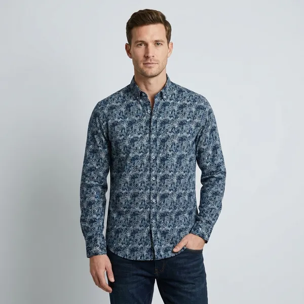 Multicolor_Cotton_Printed_Shirt_For_Men