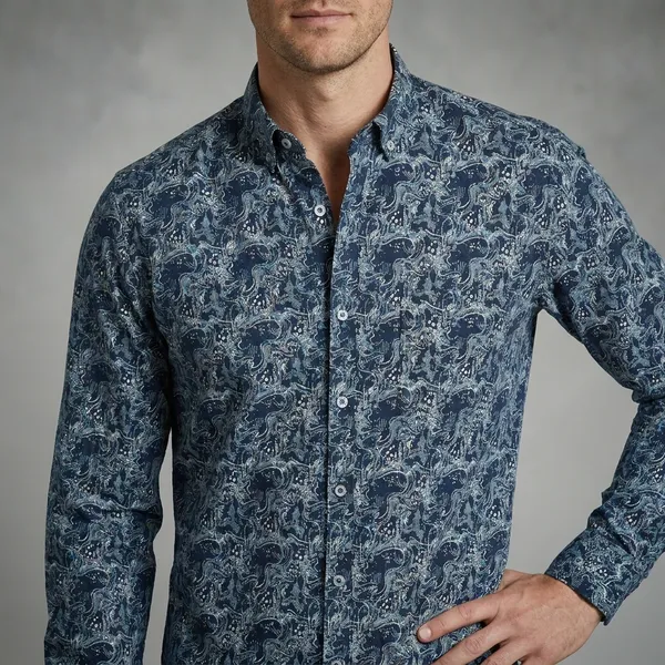 Multicolor_Cotton_Printed_Shirt_For_Men