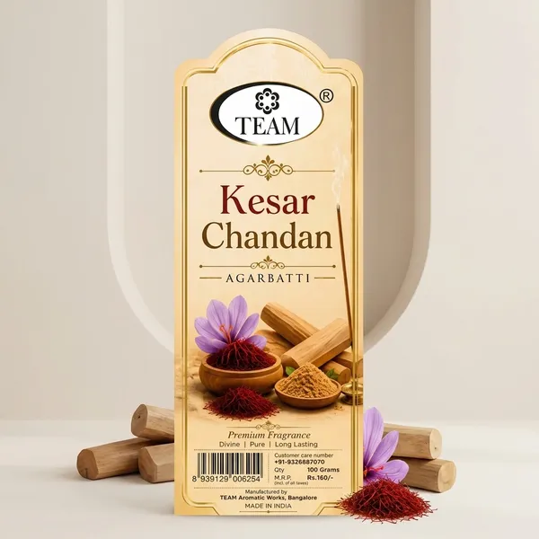 Pack_Of_4_Team_Kesar_Chandan_Premium_Agarbatti_100_Gm