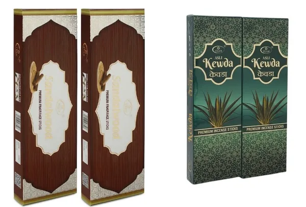 Combo_Pack_of_2_Sandalwood_and_2_Asli_Kewda_Natural_Incense_(Total_4)_