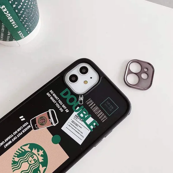 iPhone_-_11_Black_Starbucks_Print_Back_Cover_|_Midnight_|_Family_Dukan_|_360_Protection