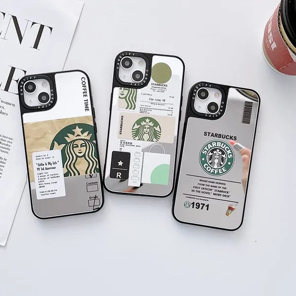 iPhone_-_13_&_14_Black_Starbucks_Print_Back_Cover_|_Midnight_|_Family_Dukan_|_360_Protection