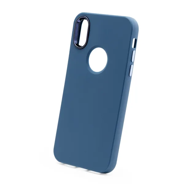iPhone_-_X_&_XS_Blue_Back_Cover_Case_|_Cobalt_|_Family_Dukan_|_360_Protection