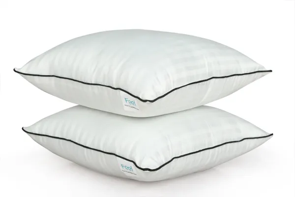 Ease_Cushion_White_And_Black_Cotton_Cover_And_Polyester_Fiber_Filling_Pillow