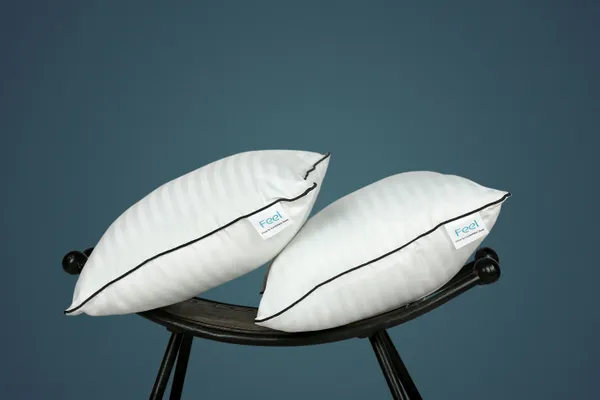 Ease_Cushion_White_And_Black_Cotton_Cover_And_Polyester_Fiber_Filling_Pillow