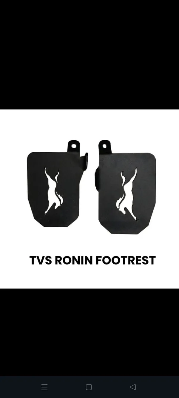 TVS_Ronin_Footrest_-_Metal_Footrest_Panels_With_Flame_Design_(Set_of_2)