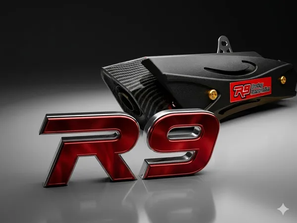 R9_Exhaust_laud_and_clear_voice_with_(_Dibikiller_)_universal_fitting_like_BMW_KTM_YAMAHA_BAJAJ_etc.