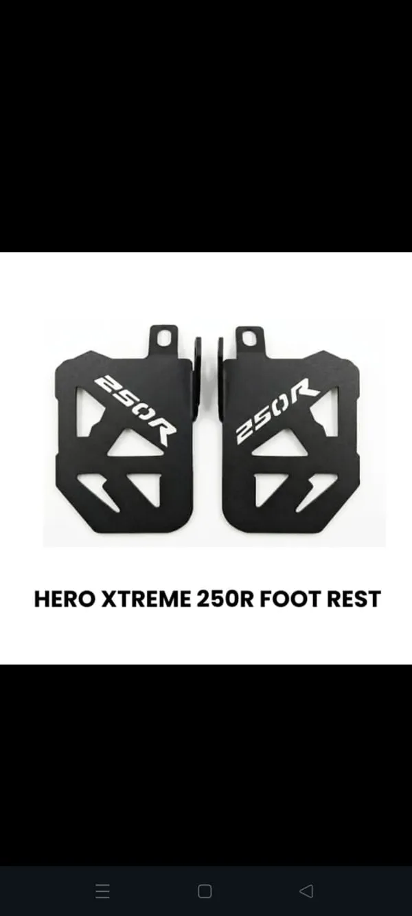 Hero_Xtreme_250R_Foot_Rest_Guard_-_Black_Metal_Footrest_Protector_(Set_of_2)