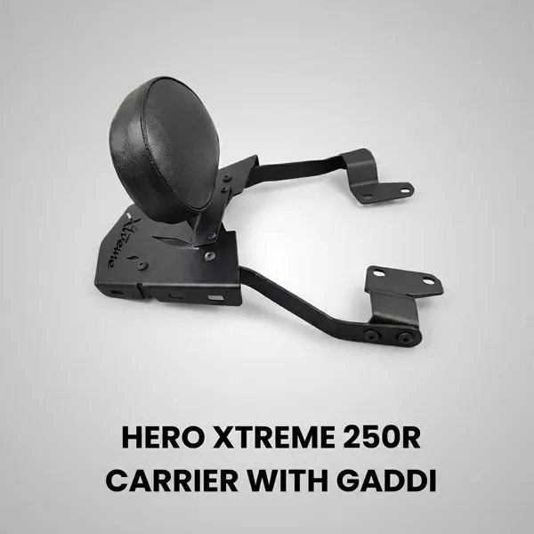 Hero_Xtreme_250R_Carrier_With_Gaddi_-_Motorcycle_Rear_Carrier_Rack