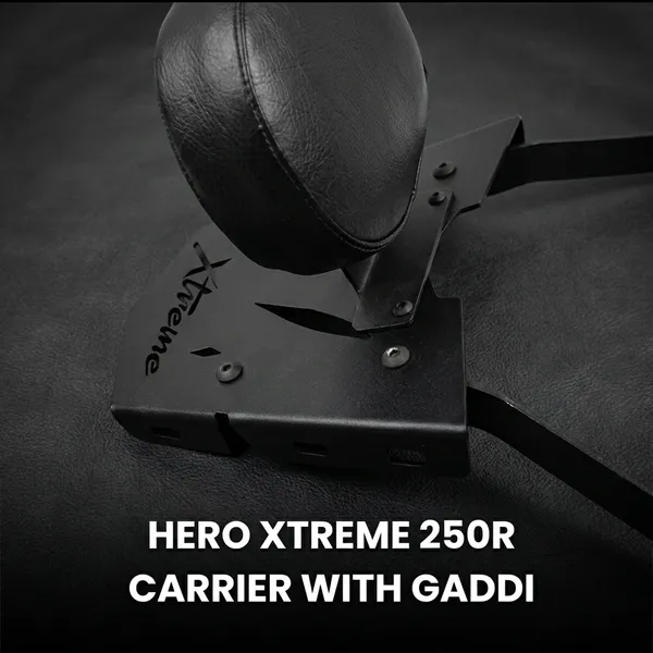 Hero_Xtreme_250R_Carrier_With_Gaddi_-_Motorcycle_Rear_Carrier_Rack
