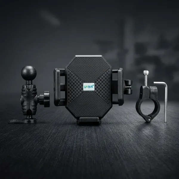 LIU_HJG_Adjustable_bike_Mobile_Phone_Holder_With_360°_Rotation_And_Vent_Clip_Mount_damper_to_protect_your_iphone_lens