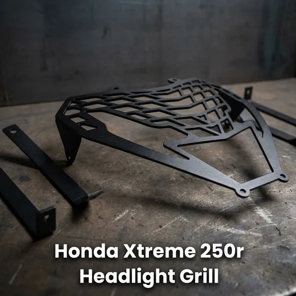 Honda_Xtreme_250r_Headlight_Grill_With_Mounting_Brackets