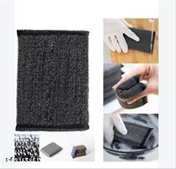 Scratch_Proof_Kitchen_Utensil_Scrubber_Pad_Dish_Wash_Steel_Scrubber_Sponge_Brite_Wipes_Standard_Pack_Of_12