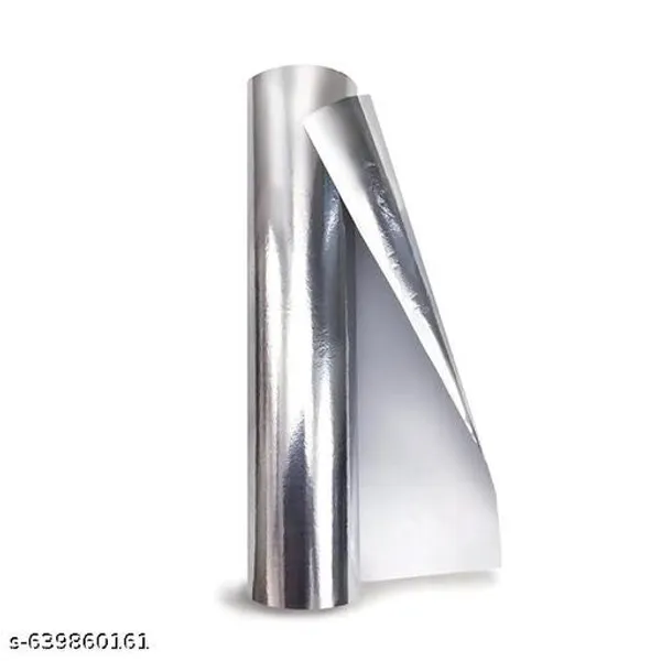 2_In_1_Silver_Coated_Wrapping_Paper_950_Gm_Silver_Coated_Paper_Roll_For_Packing_Storing_And_Serving_Food_Multipurpose_For_Cooking_Grilling_And_Freezing