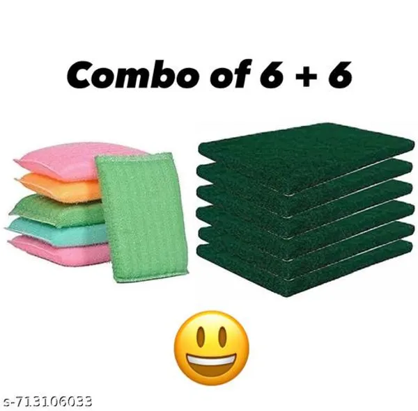 Foam_Pad_Scrubber_Green_Pad_Pack_Of_12