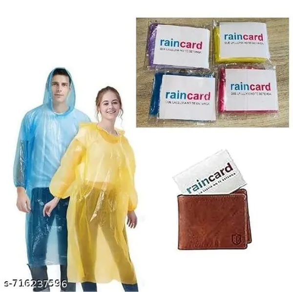 Unisex_Disposable_Rain_Card_Poncho_Ultra_Compact_Waterproof_Raincoat_With_Hood_Emergency_Travel_Rainwear_For_Men_Women_Pocket_Size_Lightweight_Reusable_2_To_3_Times_Pack_Of_5_Multicolor
