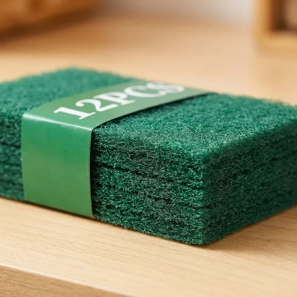 Parkle_G_Green_Scrubber_Pad_For_Utensils_4_X_6_Inch_Xl_Size_Long_Lasting_Cleaning_Pad_Pack_Of_12