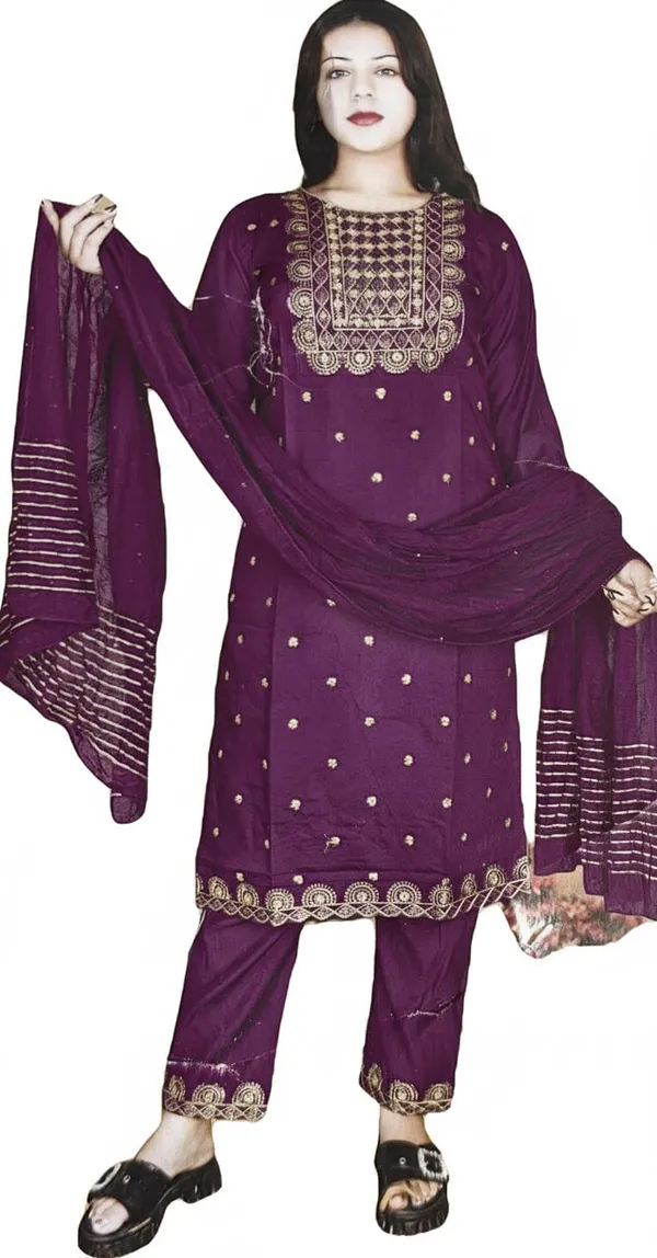 Womens_Salwar_Kameez_Roman_Silk_Set_Embroidered_Purple