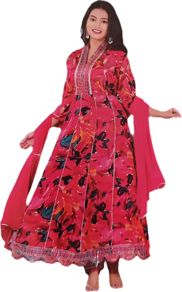Floral_Print_Cotton_Salwar_Suit_Pink