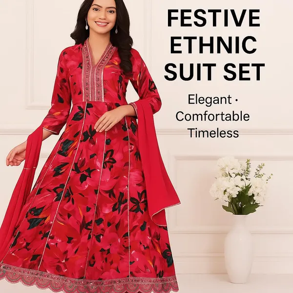 Floral_Print_Cotton_Salwar_Suit_Pink
