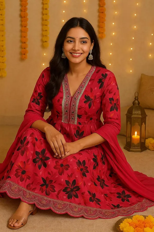 Floral_Print_Cotton_Salwar_Suit_Pink