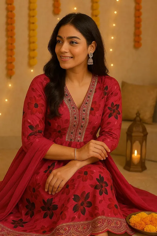Floral_Print_Cotton_Salwar_Suit_Pink