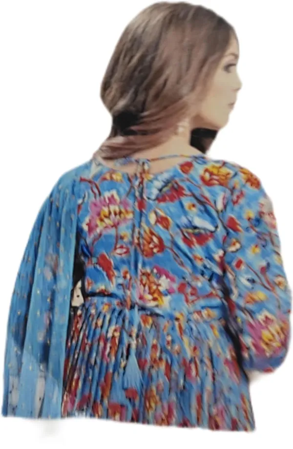 Womens_Ethnic_Floral_Printed_Anarkali_Gown_Cyan_Blue