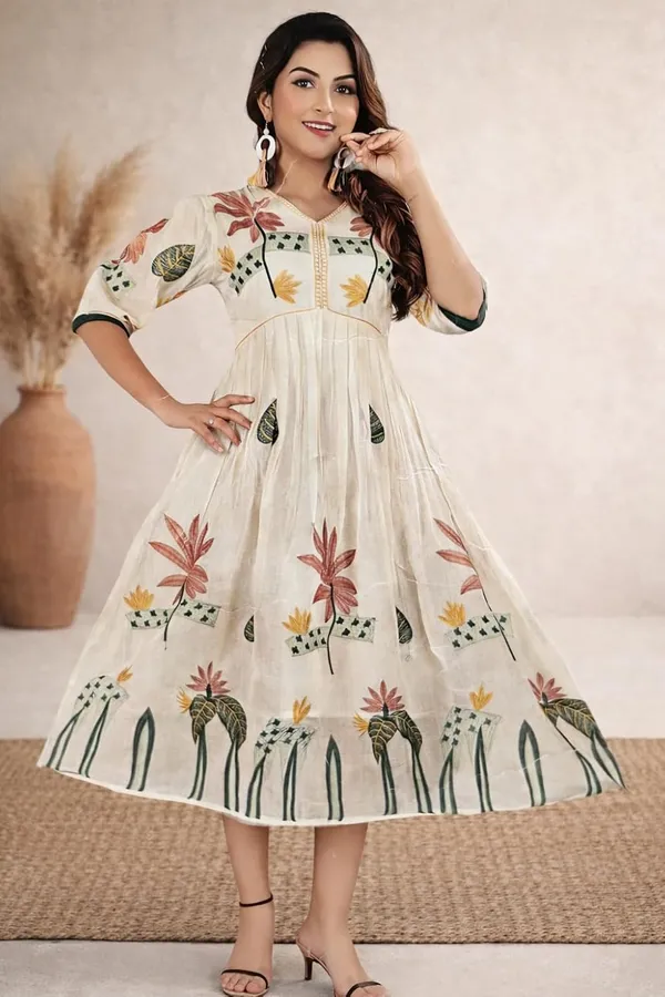 Womens_Floral_Print_Cotton_Midi_Dress